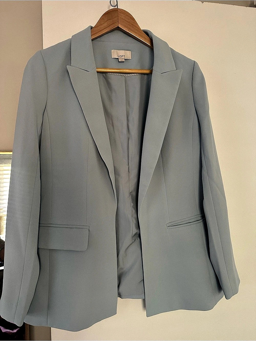 LOFT Blue Blazer Size 0 Like New